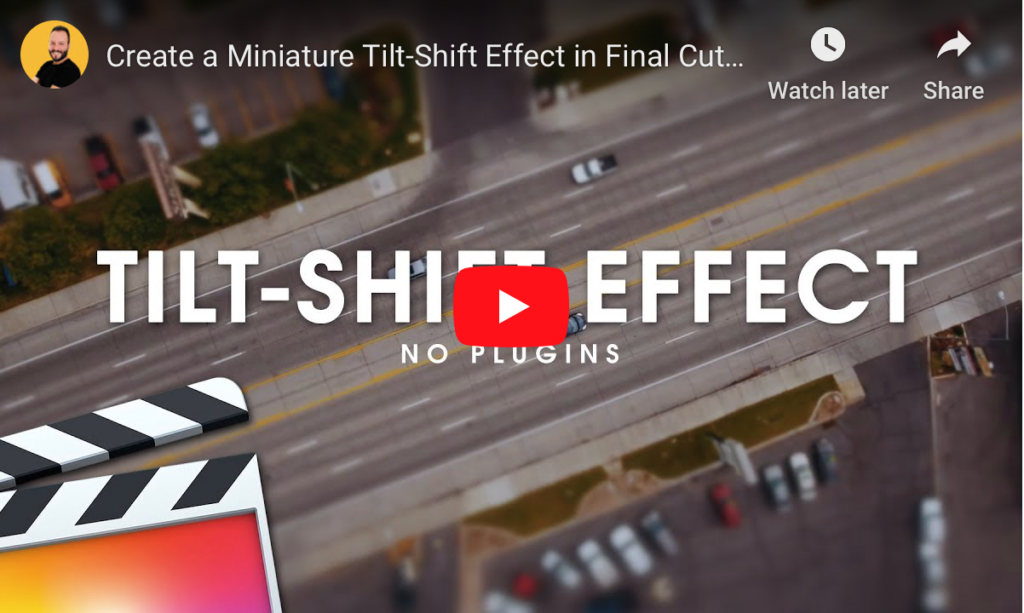 Create a Miniature Tilt-Shift Effect