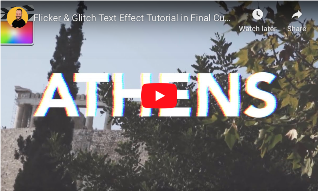 Flicker & Glitch Text Effect Tutorial